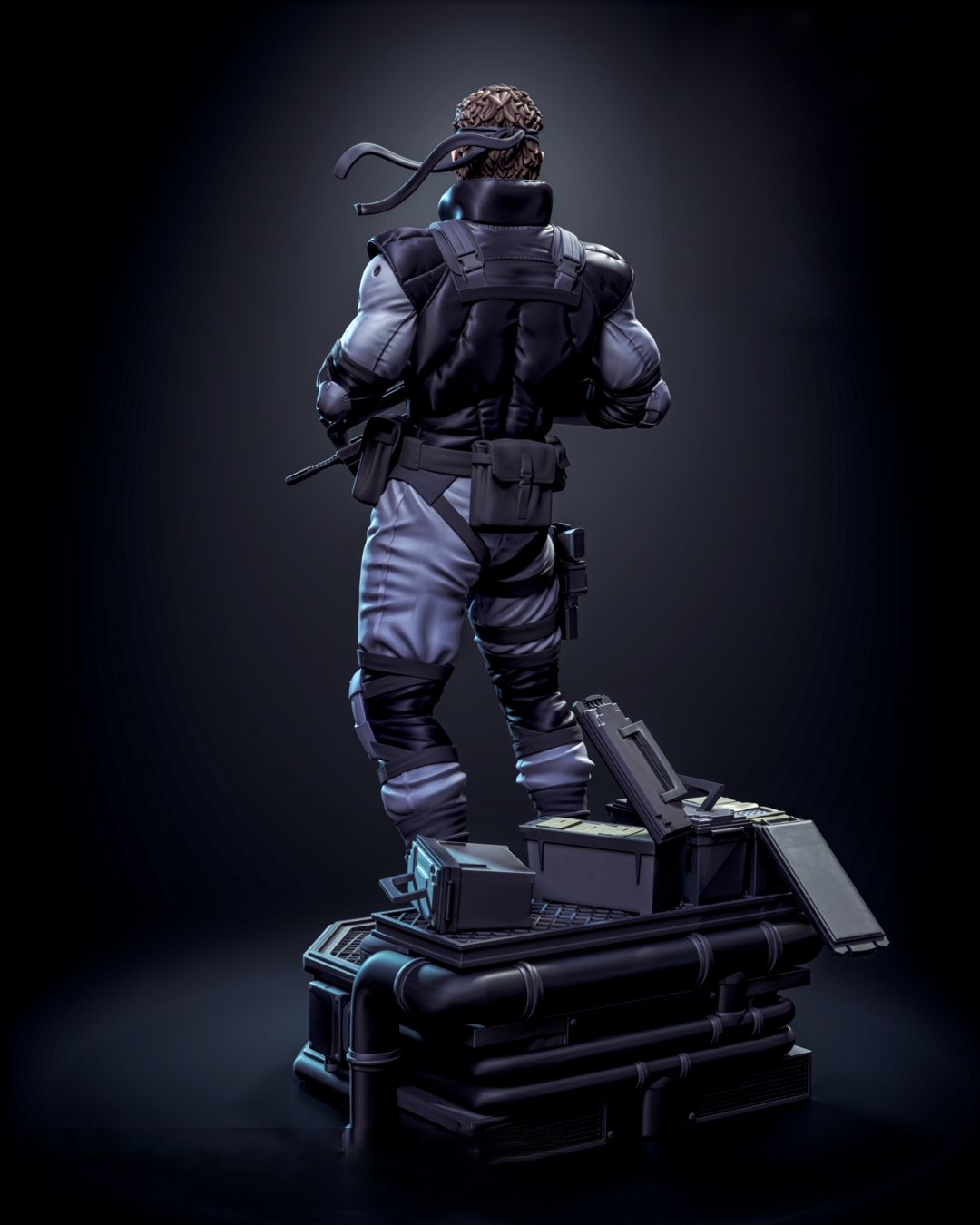 Solid Snake - Metal Gear - STL 3D Print Files