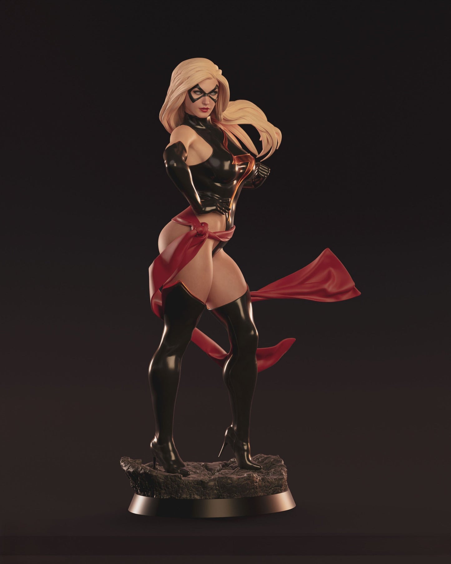 Ms. Marvel NSFW - Carol Denvers - STL 3D Print Files