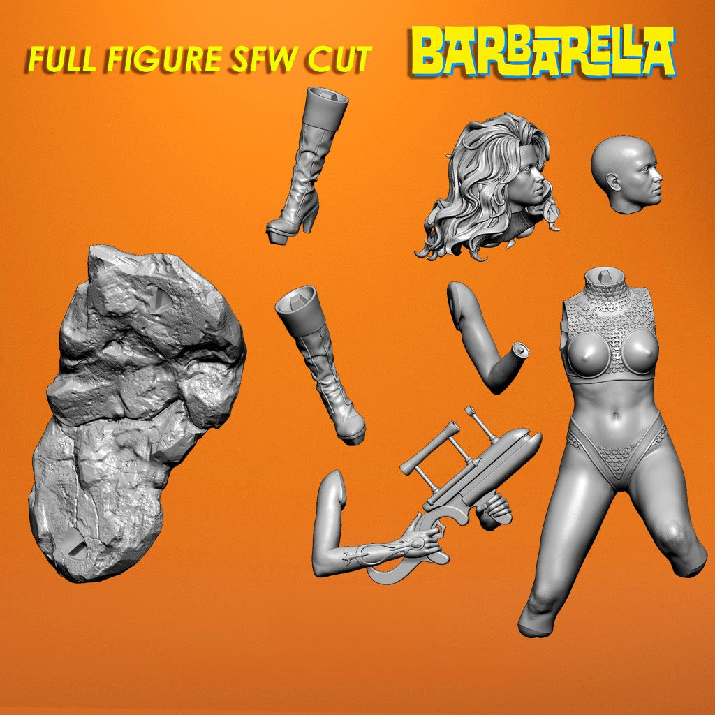 Barbarella NSFW - STL 3D Print Files