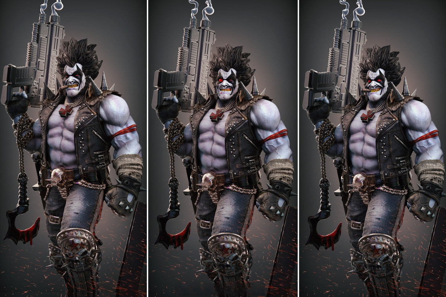 Lobo - DC Comics - STL 3D Print Files