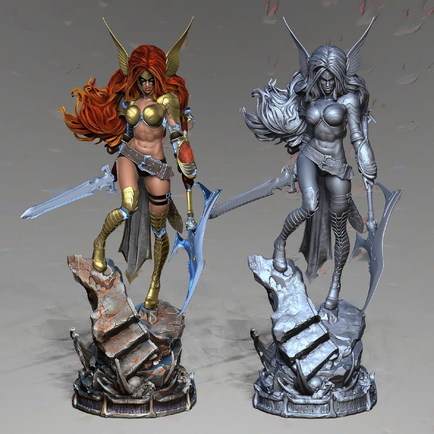 Angela - Spawn - Marvel Comics - STL 3D Print Files