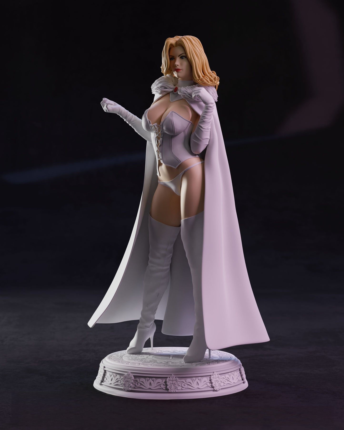 Emma Frost NSFW - X-men - STL - 3d Print Files