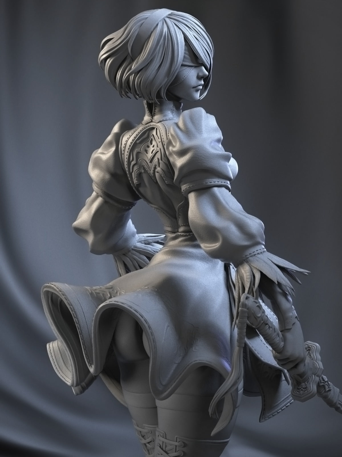 1289 2B - NIER AUTOMATA - STL 3D Print Files