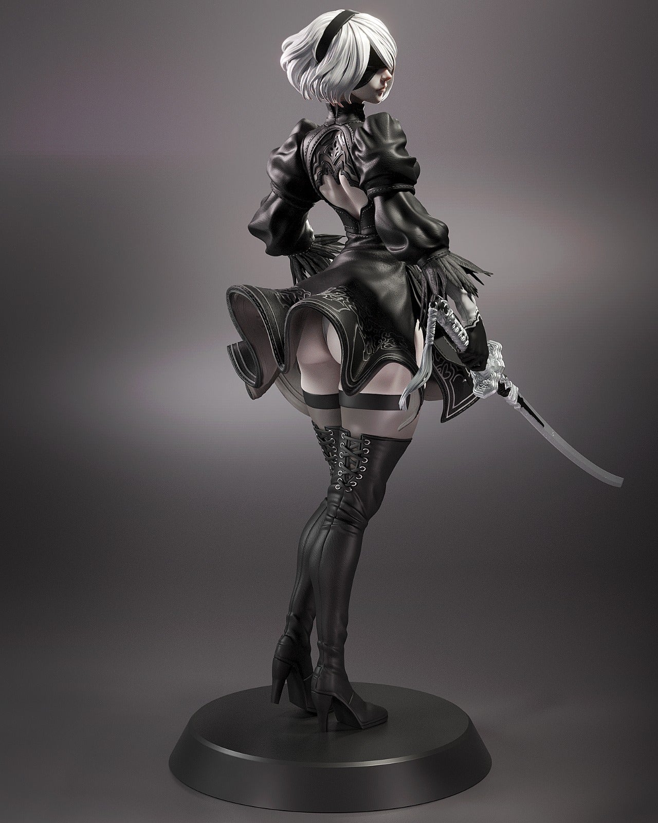 1289 2B - NIER AUTOMATA - STL 3D Print Files