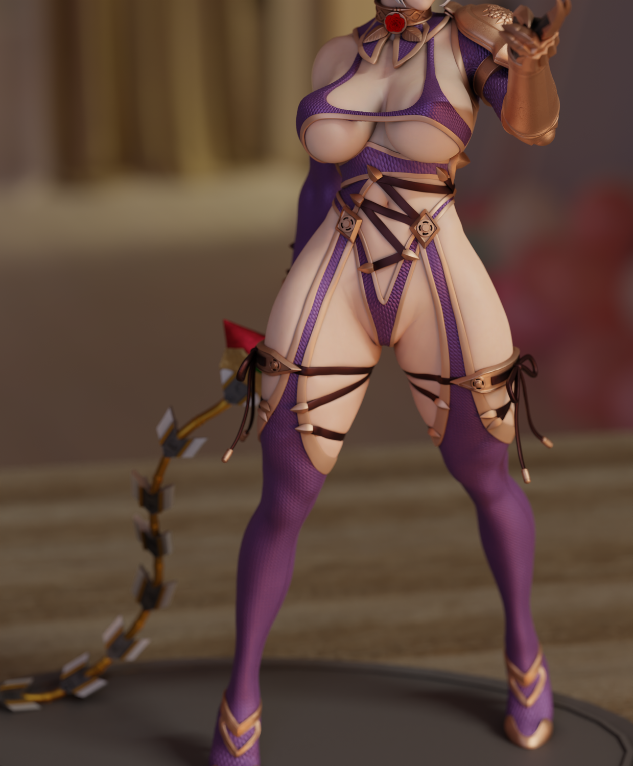 Ivy NSFW - Soulcalibur  - STL 3D Print Files