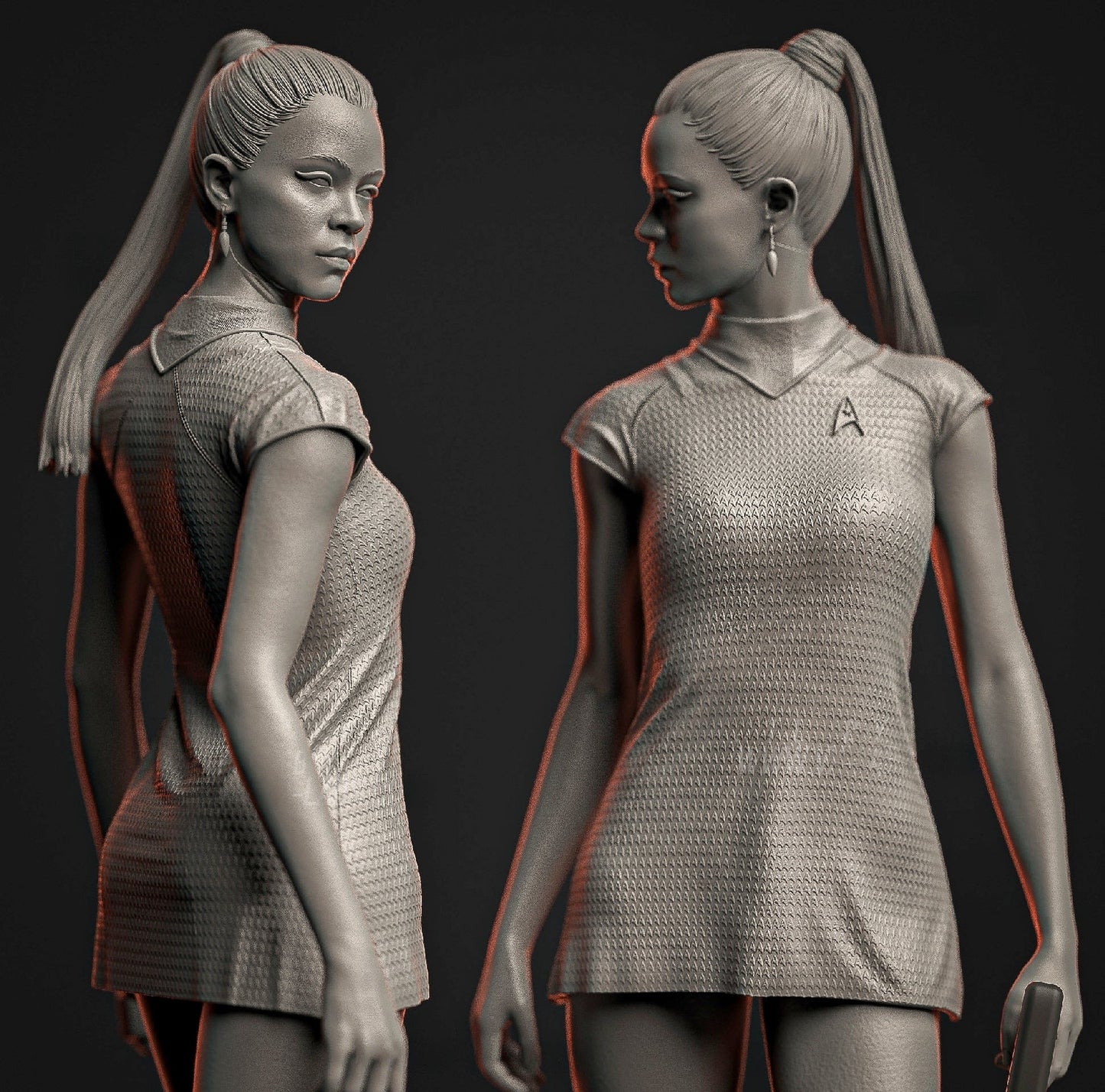 Nyota Uhura NSFW - Star Trek - STL 3D Print Files