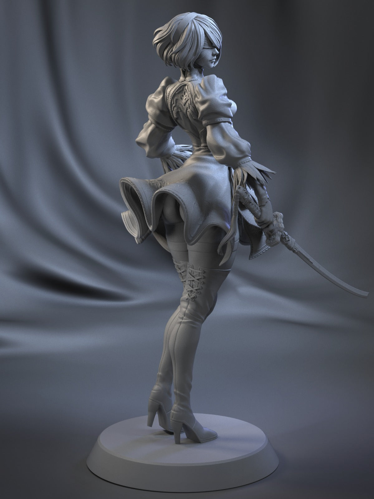 1289 2B - NIER AUTOMATA - STL 3D Print Files