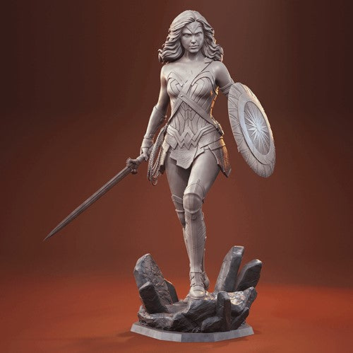 1402 Wonder Woman Gal Gadot - STL 3D Print Files