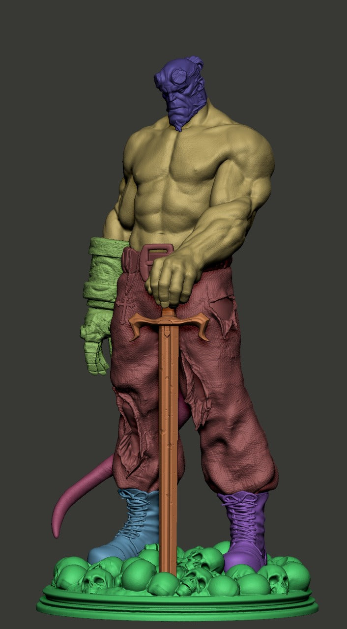 Hellboy - STL 3D Print Files