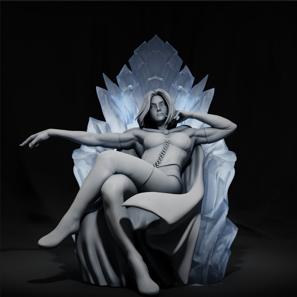 Emma Frost - X-men - STL - 3d Print Files