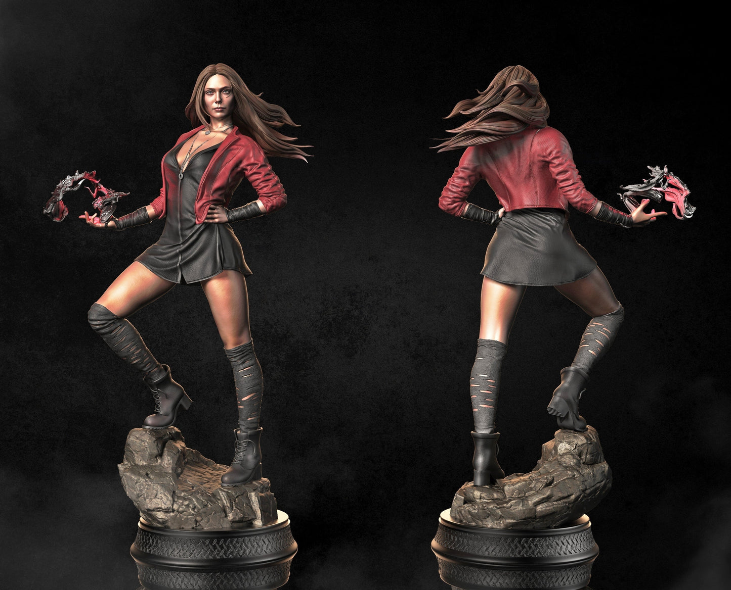 Scarlet Witch NSFW - Wanda Maximoff - STL 3D Print Files