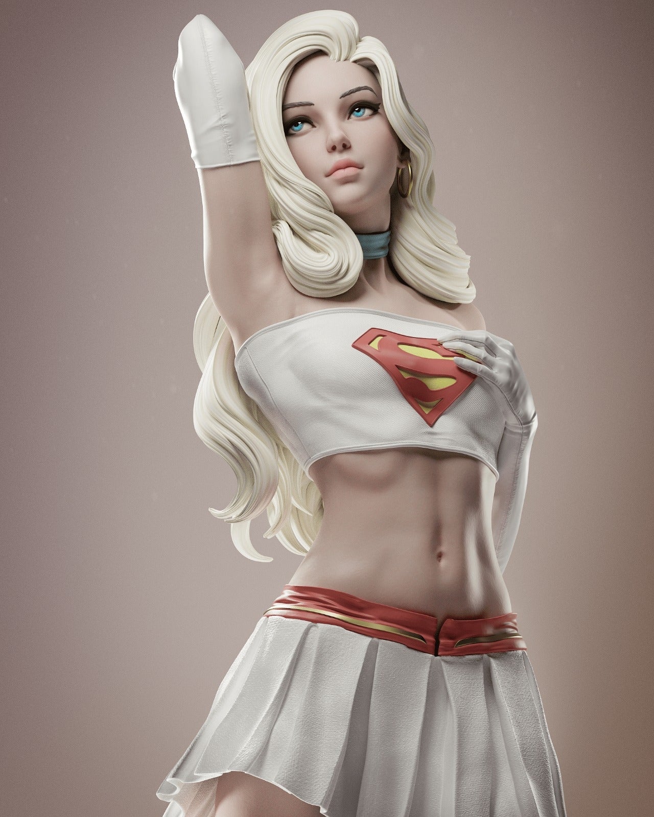 1456 Supergirl - DC Comics - STL 3D Print Files