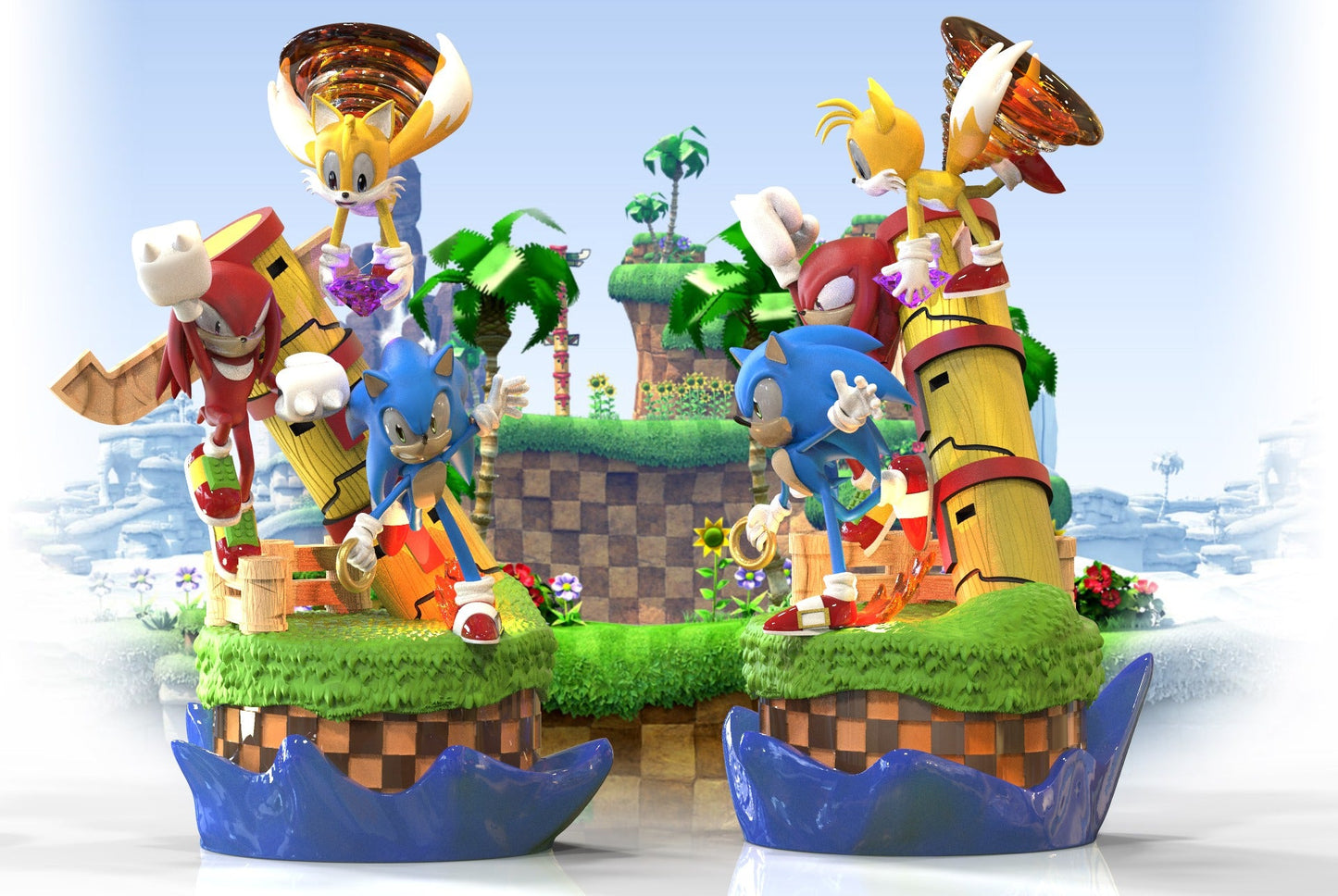 Sonic Diorama - STL 3D Print Files