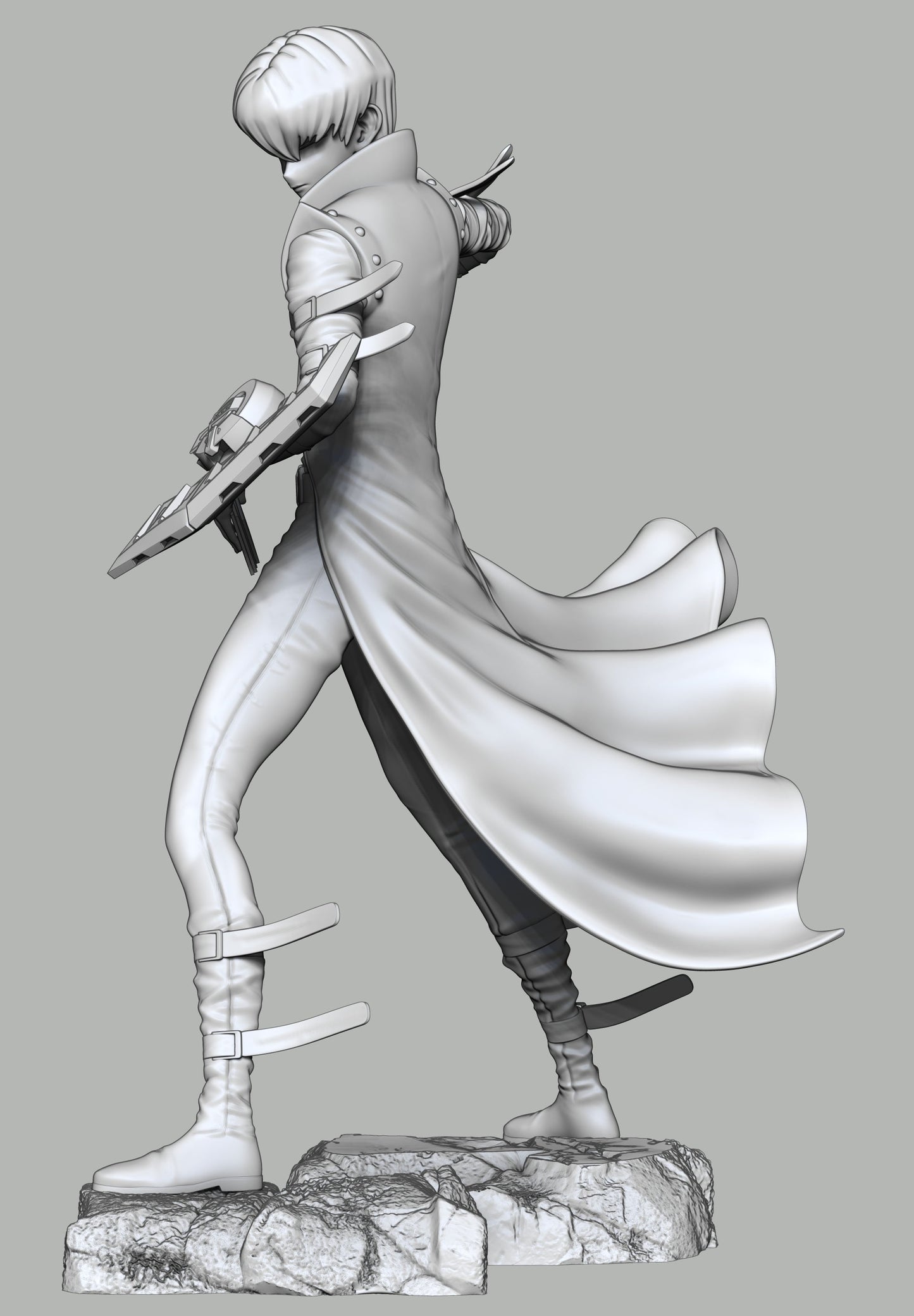 Seto Kaiba - Yu-Gi-Oh! - STL 3D Print Files