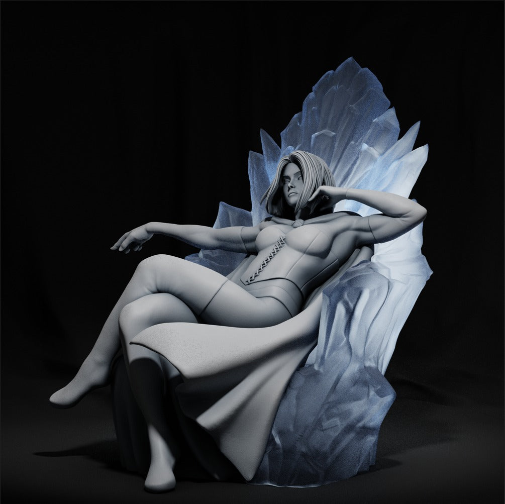 Emma Frost - X-men - STL - 3d Print Files