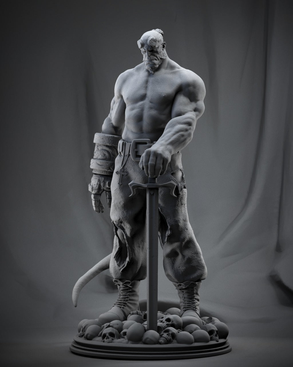 Hellboy - STL 3D Print Files