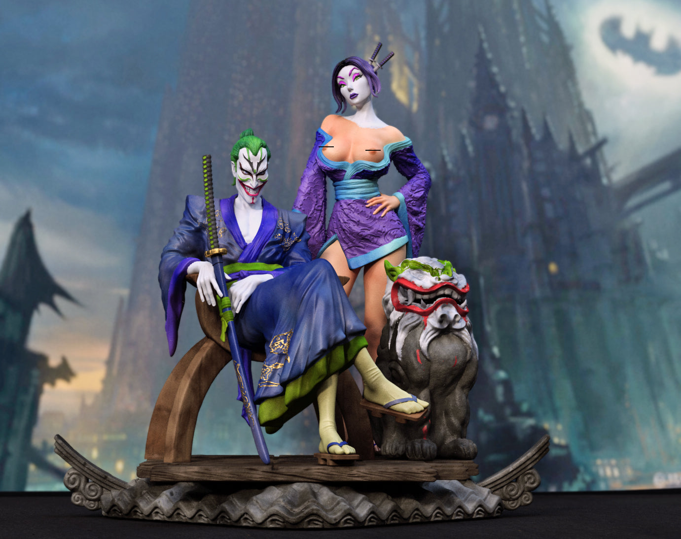 Joker and Punchline NSFW - STL 3D Print Files