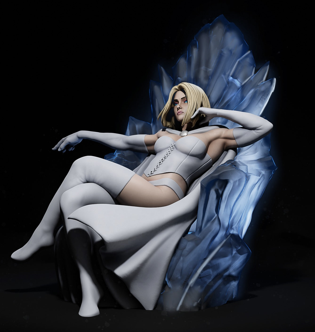 Emma Frost - X-men - STL - 3d Print Files