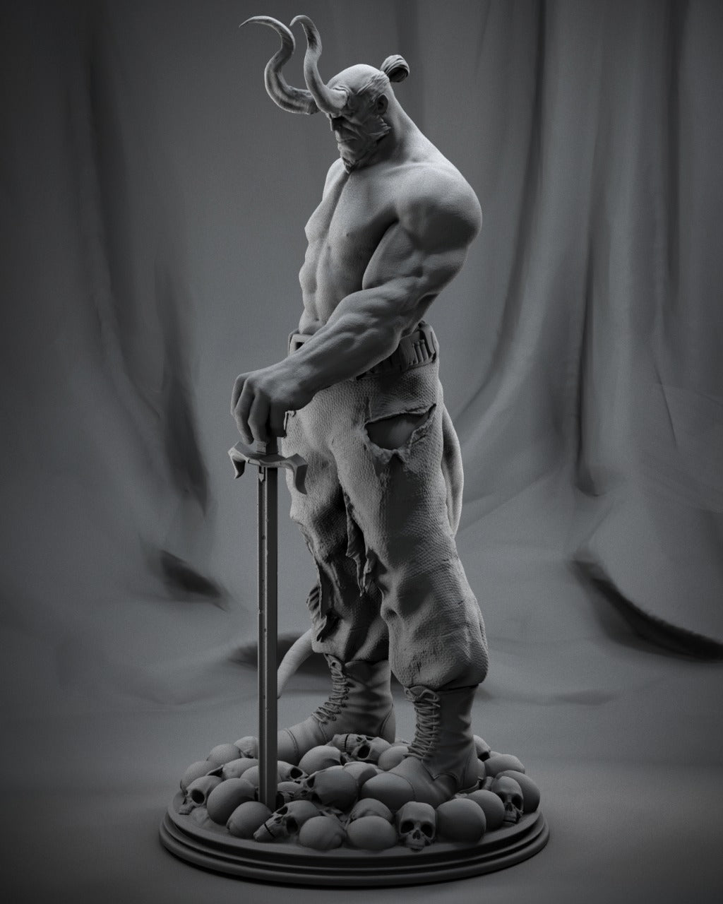 Hellboy - STL 3D Print Files