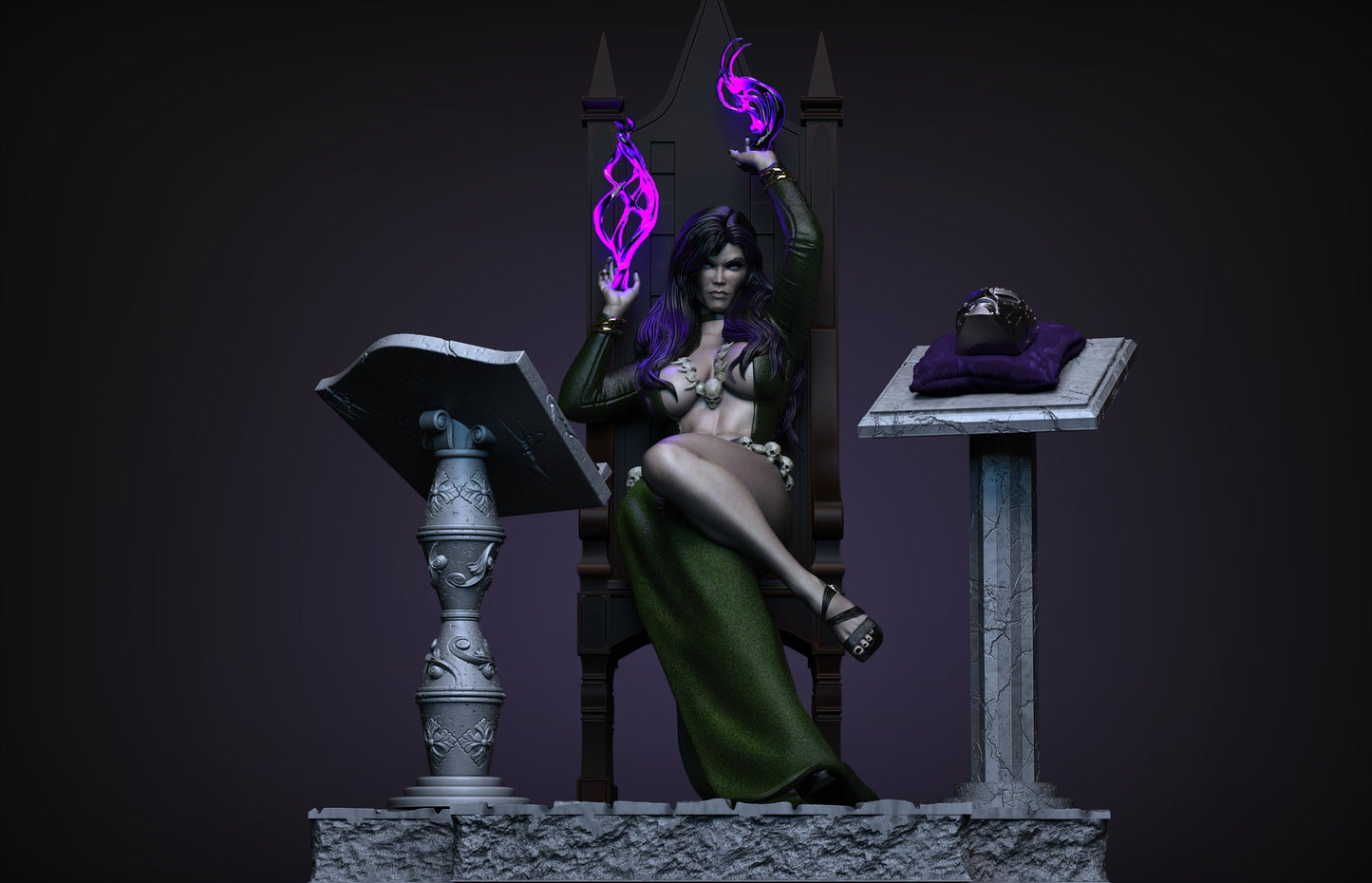 Morgan le Fay - Marvel Comics - STL 3D Print Files