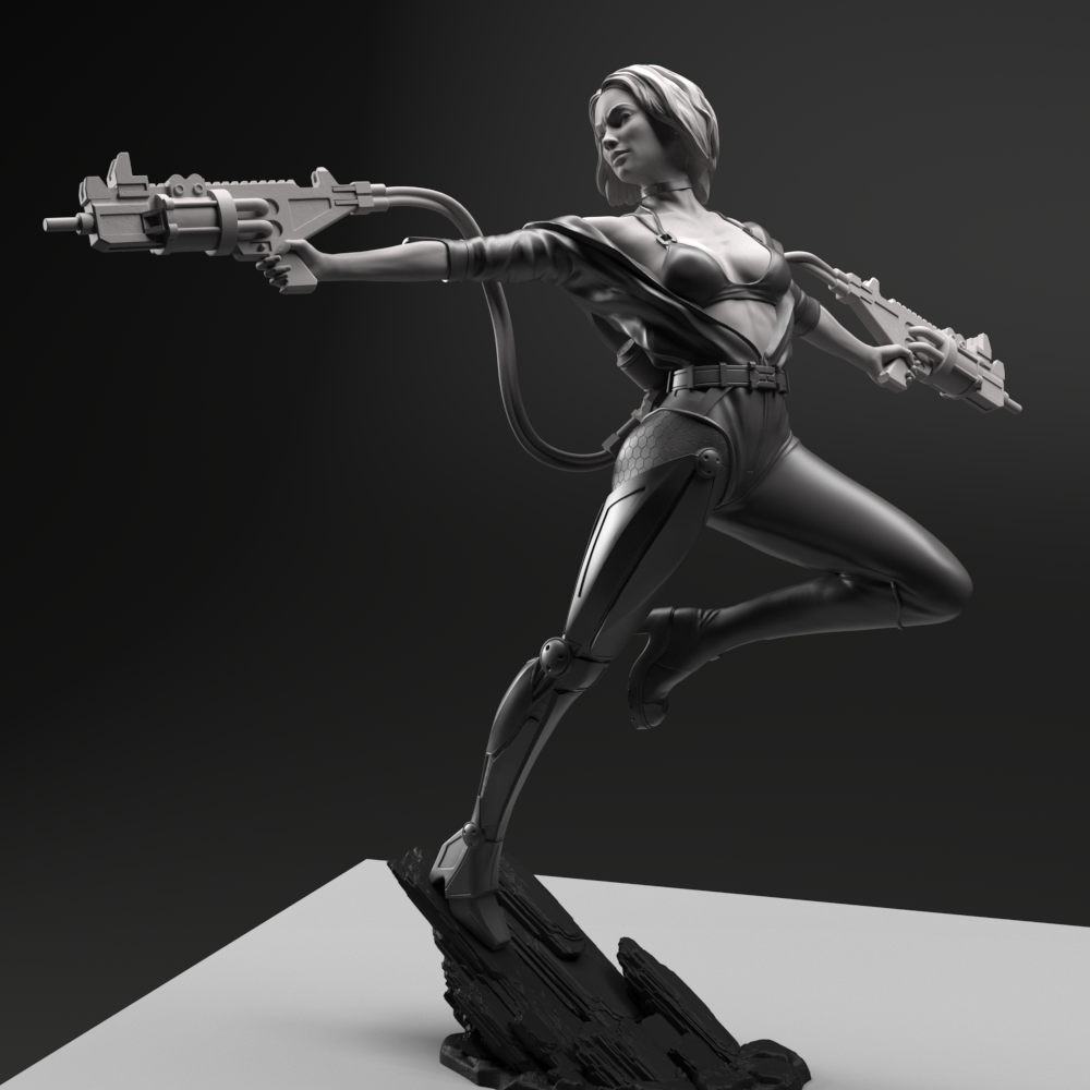 The Lady Killer NSFW  - STL 3D Print Files