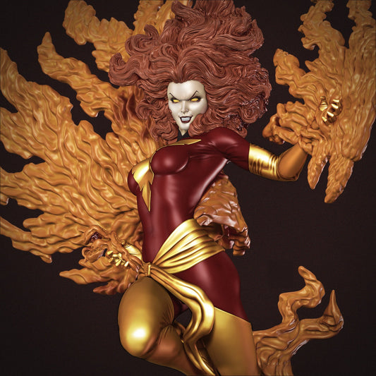 1631 Dark Phoenix - X-MEN - STL 3D Print Files