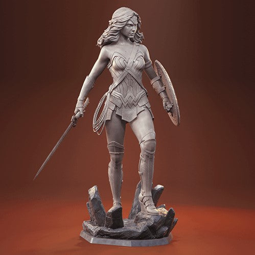 1402 Wonder Woman Gal Gadot - STL 3D Print Files