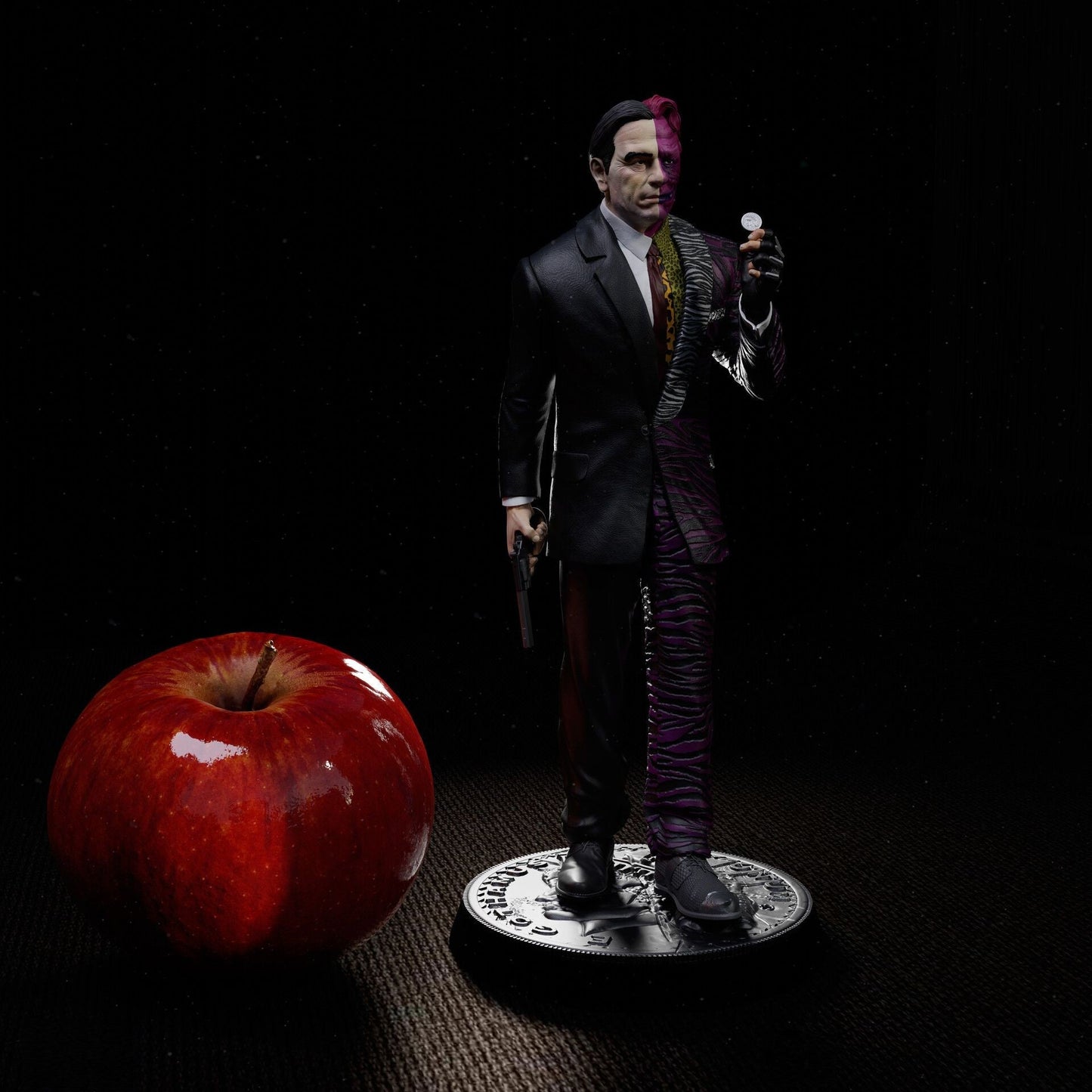 Two face - Tommy Lee Jones - Batman - STL 3D Print Files