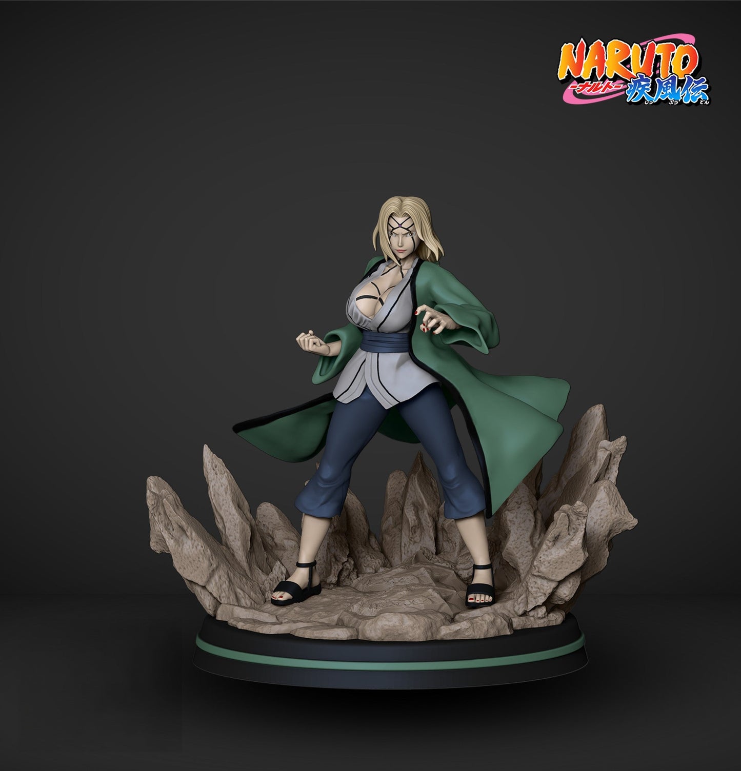 1597 Tsunade - Naruto - STL 3D Print Files