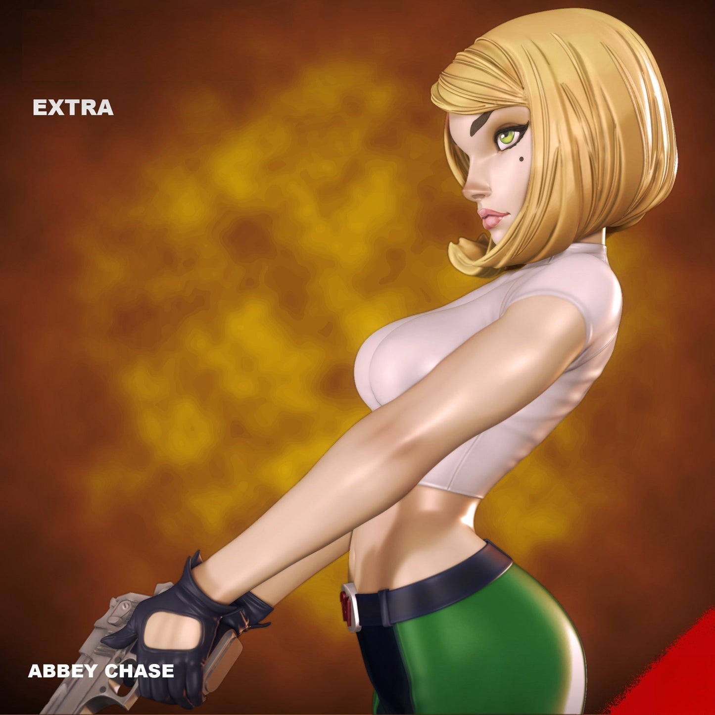 Abbey Chase - Danger Girl - STL 3D Print Files