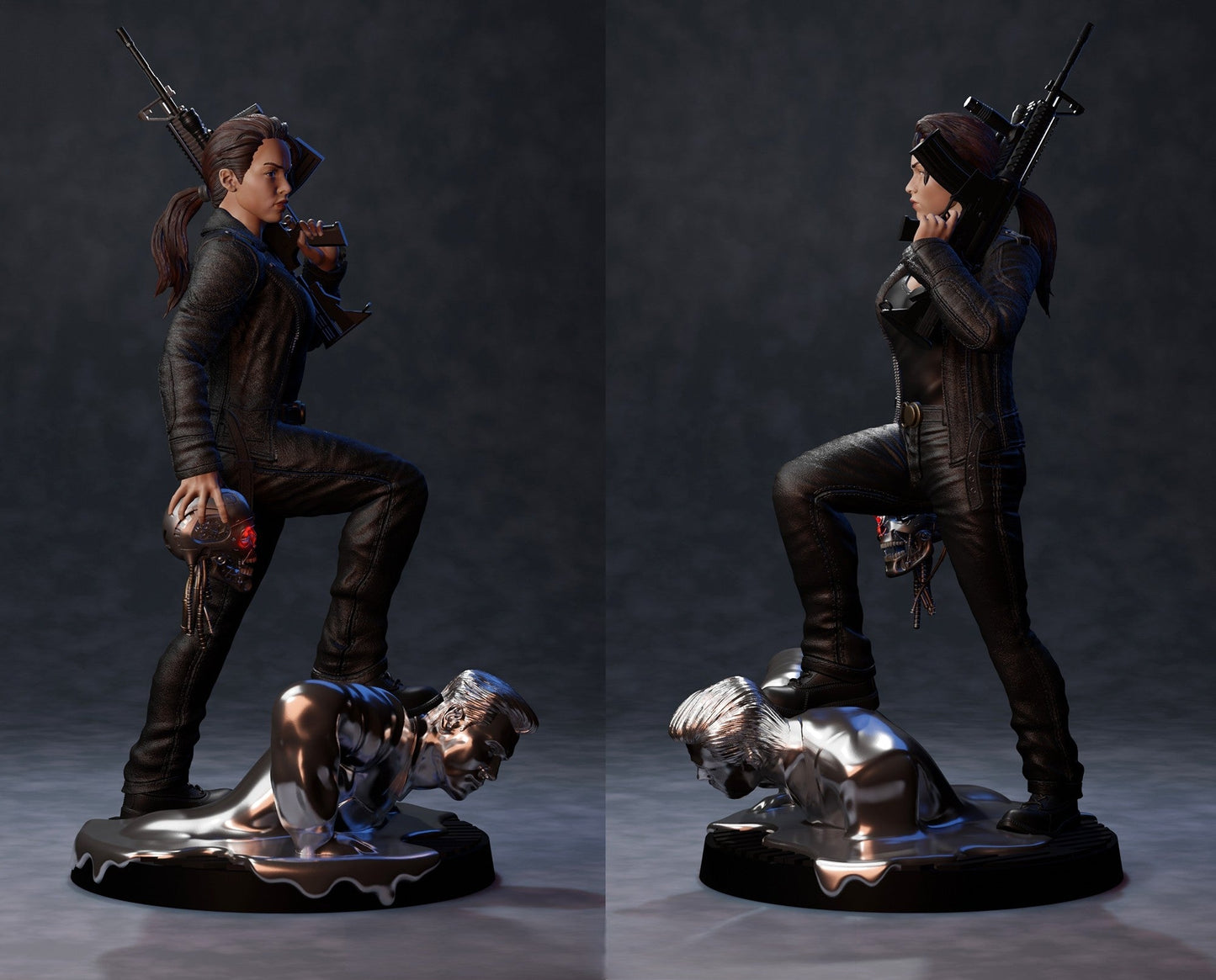 Sarah Connor - Terminator - STL 3D Print Files