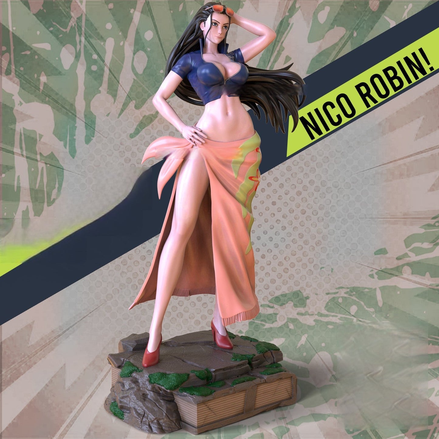 Nico Robin NSFW - One Piece - STL 3D Print Files