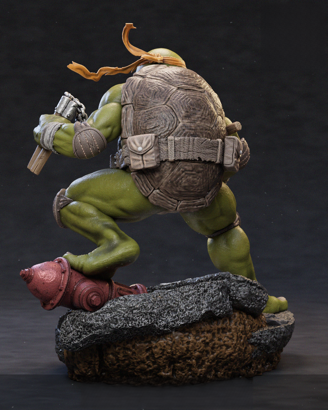 1286 Michelangelo - TMNT - STL 3D Print Files