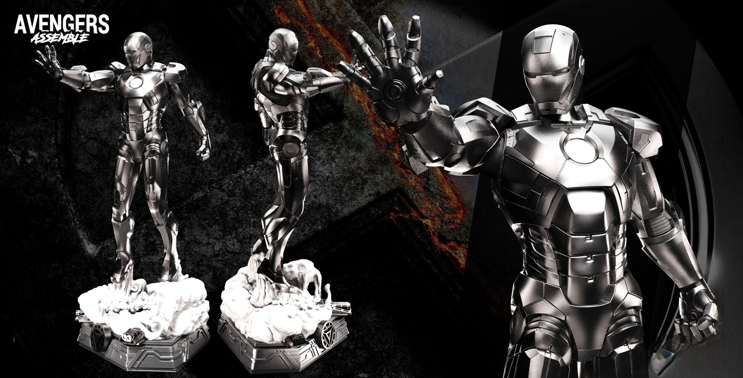 Iron Man Avengers 2012 - STL 3D Print Files