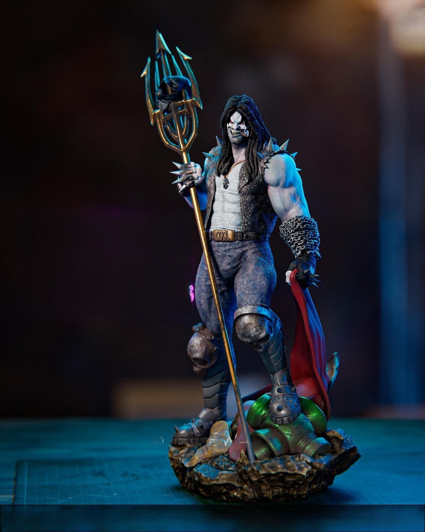 1419 Lobo - DC Comics - STL 3D Print Files