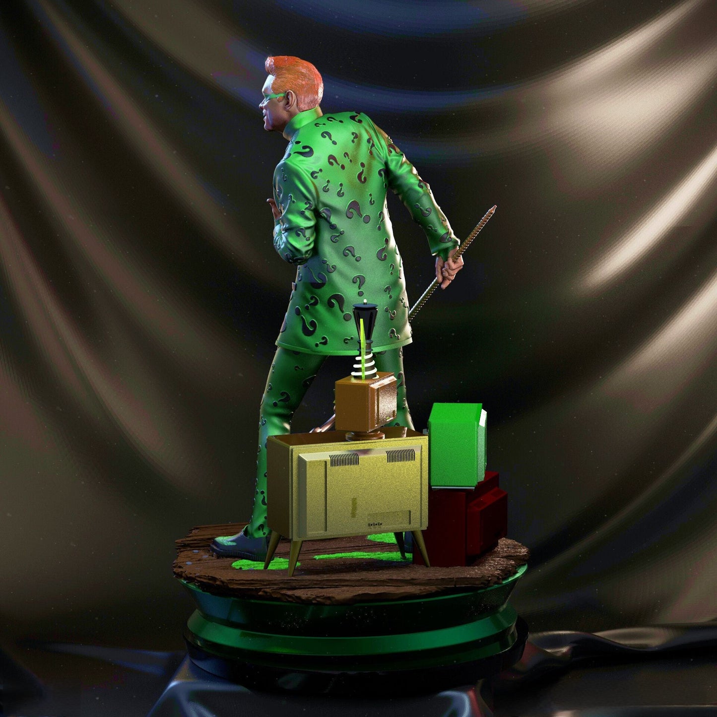 Riddler - Jim Carrey - Batman - STL 3D Print Files