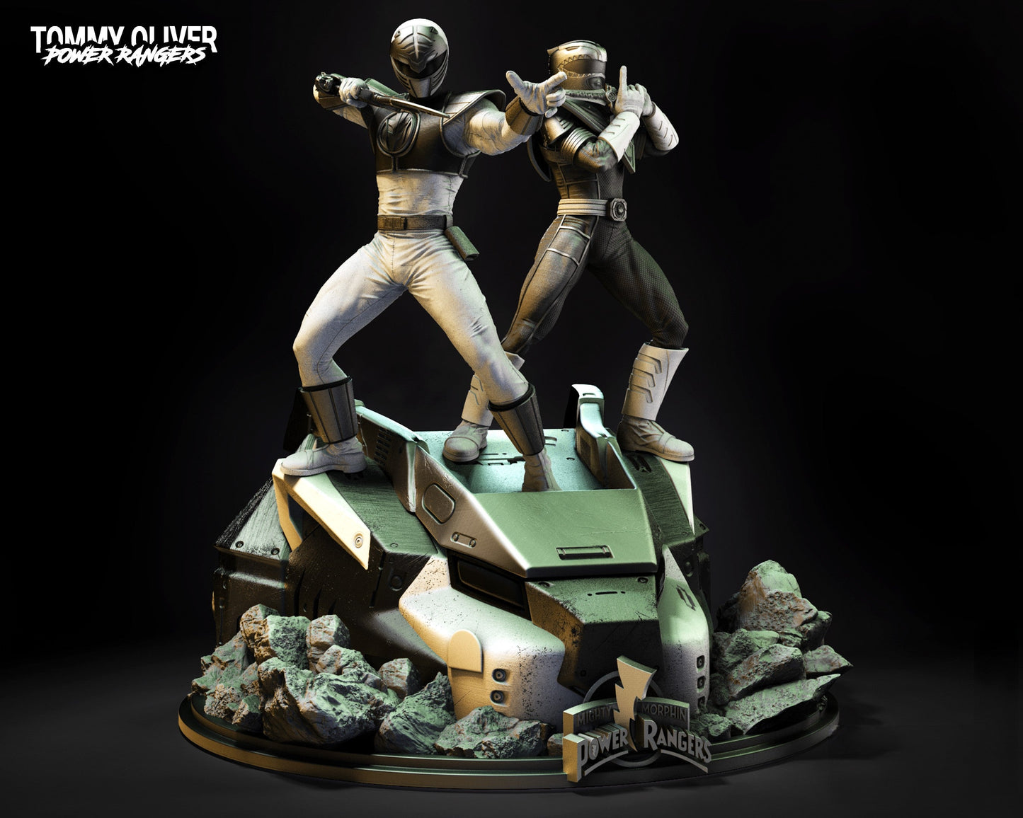 Green Ranger - Power Ranger  - STL 3D Print Files