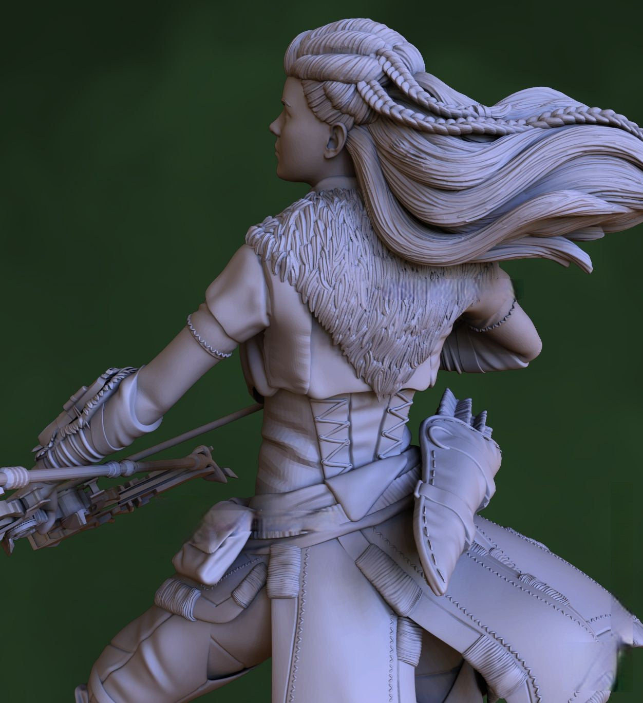 2016 Aloy - Horizon Zero Dawn - STL 3D Print Files