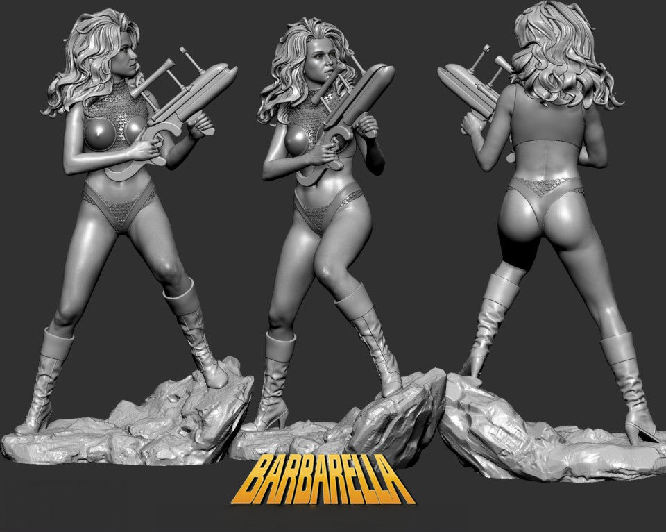 Barbarella NSFW - STL 3D Print Files