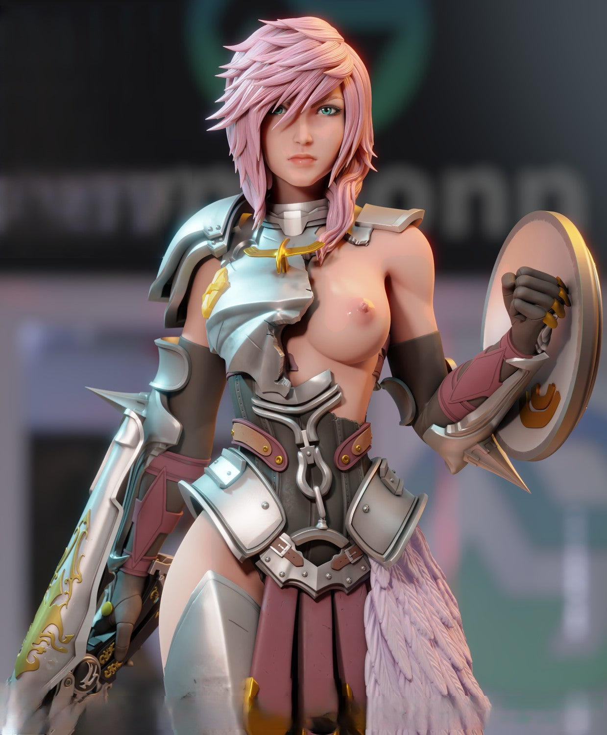 Lightning NSFW - Final Fantasy - STL 3D Print Files