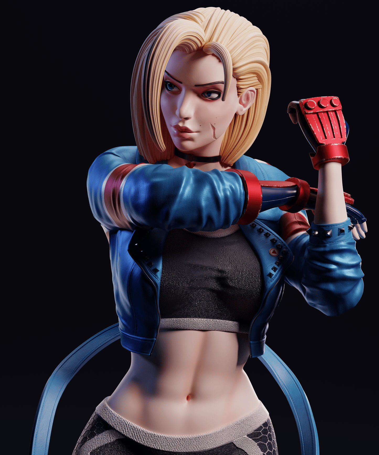 1616 Cammy - Street Fighter - STL 3D Print Files