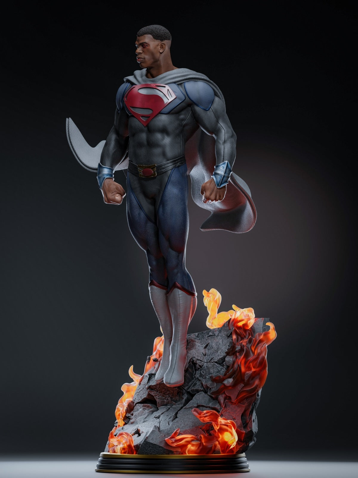 Val-Zod -Black Superman - DC Comics - STL 3D Print Files