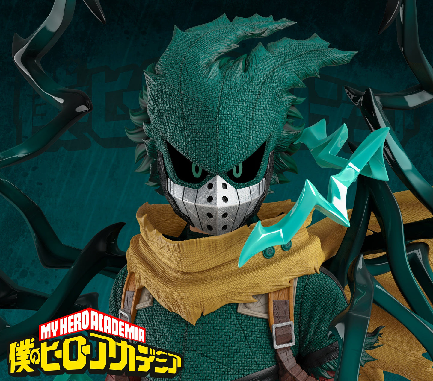 VIGILANTE DARK DEKU - MY HERO ACADEMIA - STL 3D Print Files