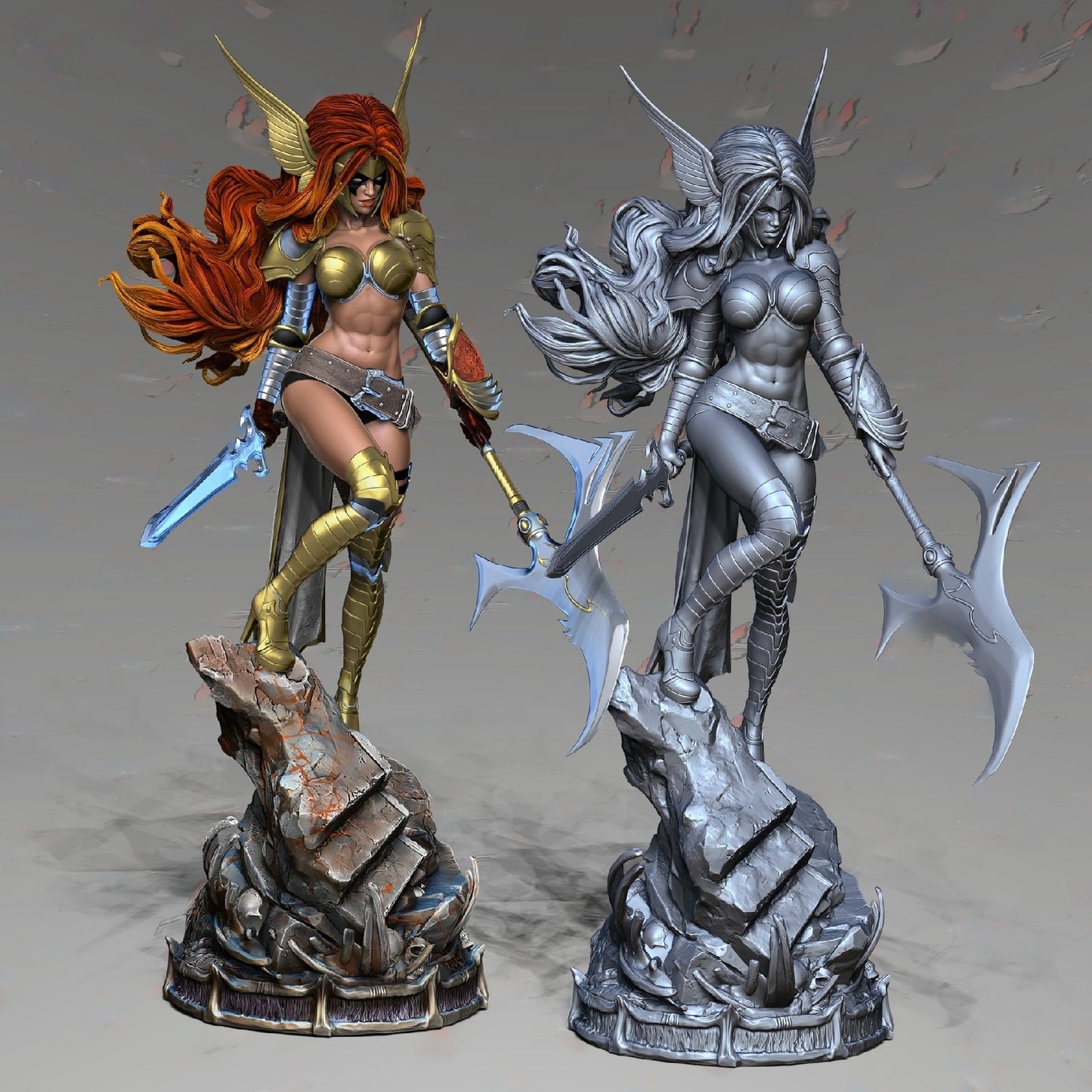 Angela - Spawn - Marvel Comics - STL 3D Print Files