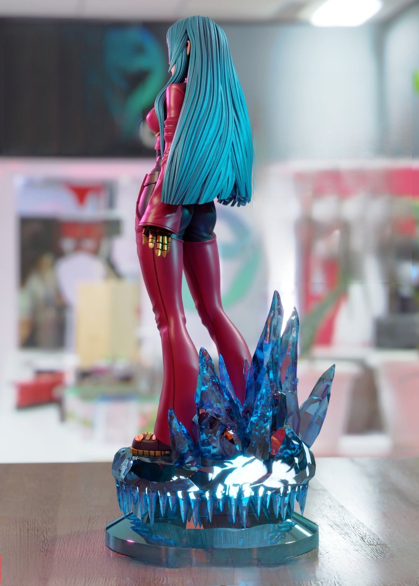 Kula Diamond - King of Fighters - STL 3D Print Files