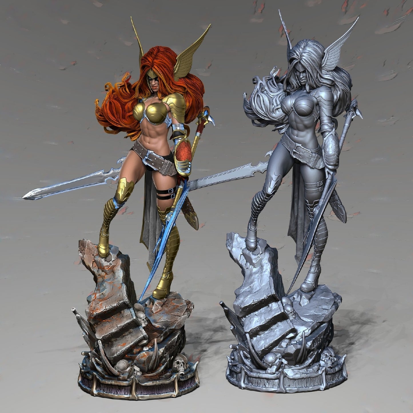 Angela - Spawn - Marvel Comics - STL 3D Print Files