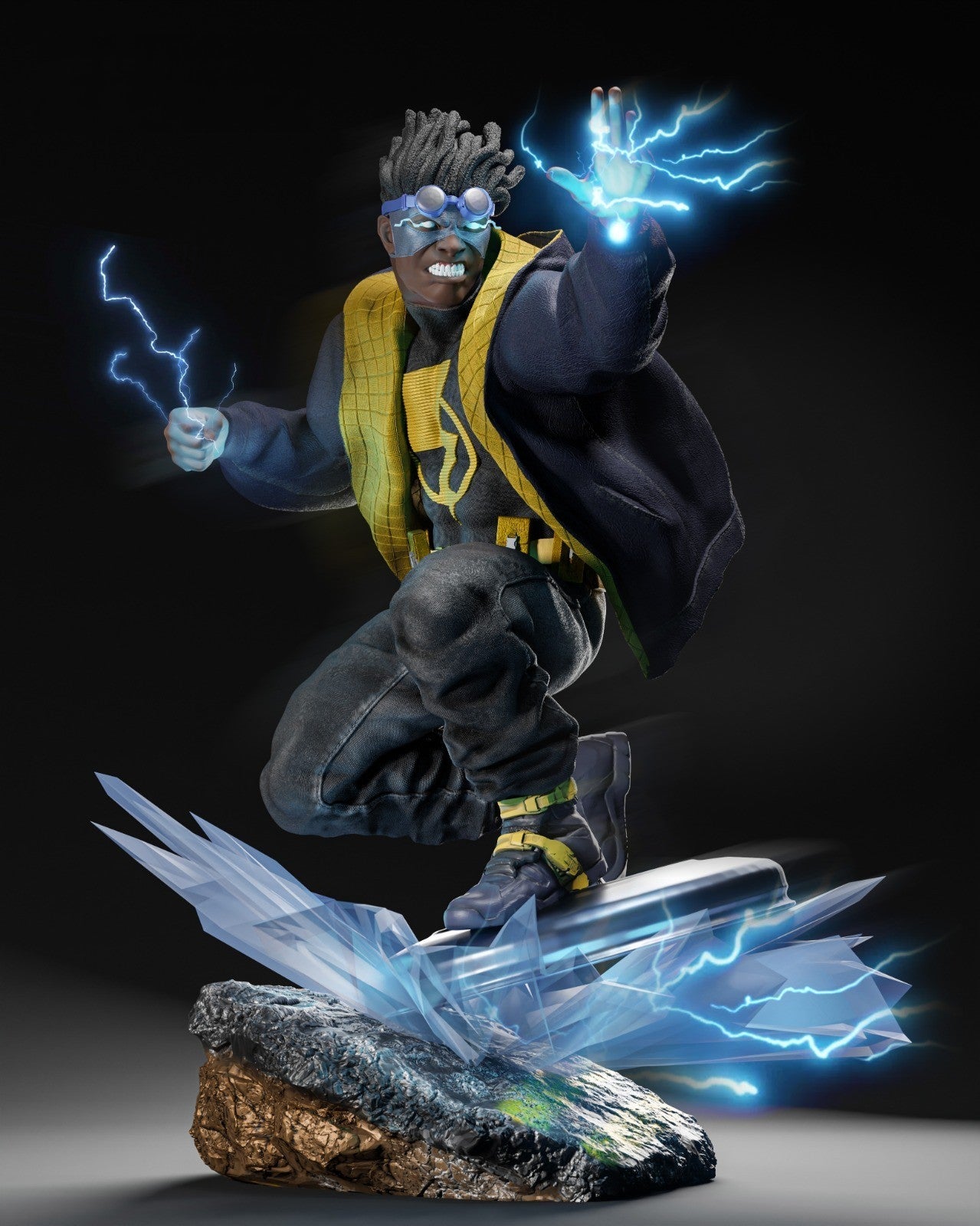 Static Shock - DC Comics - STL 3D Print Files