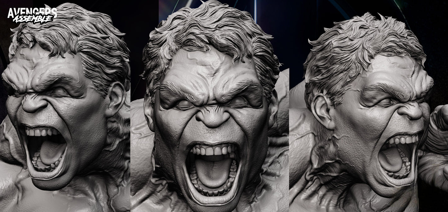 Hulk Avengers 2012 - STL 3D Print Files