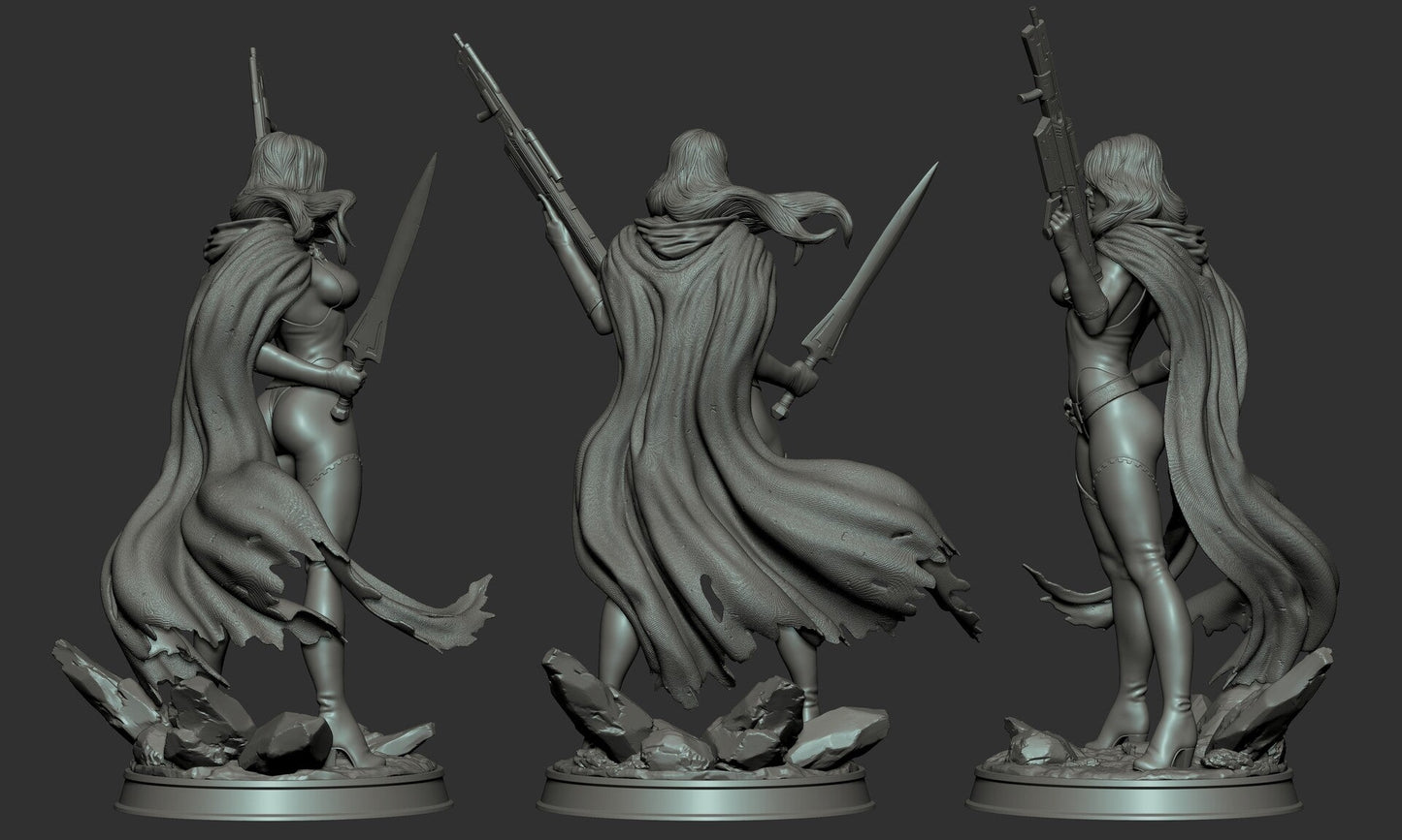 1383 Gamora - Guardians of the Galaxy - STL 3D Print Files