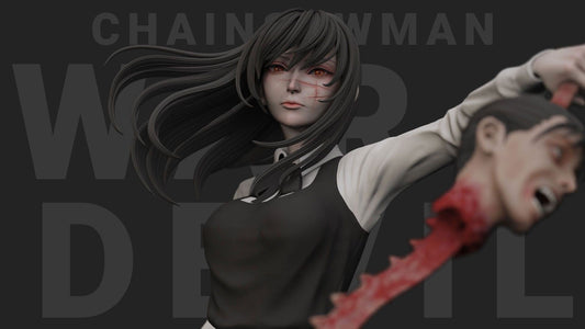 Yoru Asa - Chainsaw Man - STL 3D Print Files